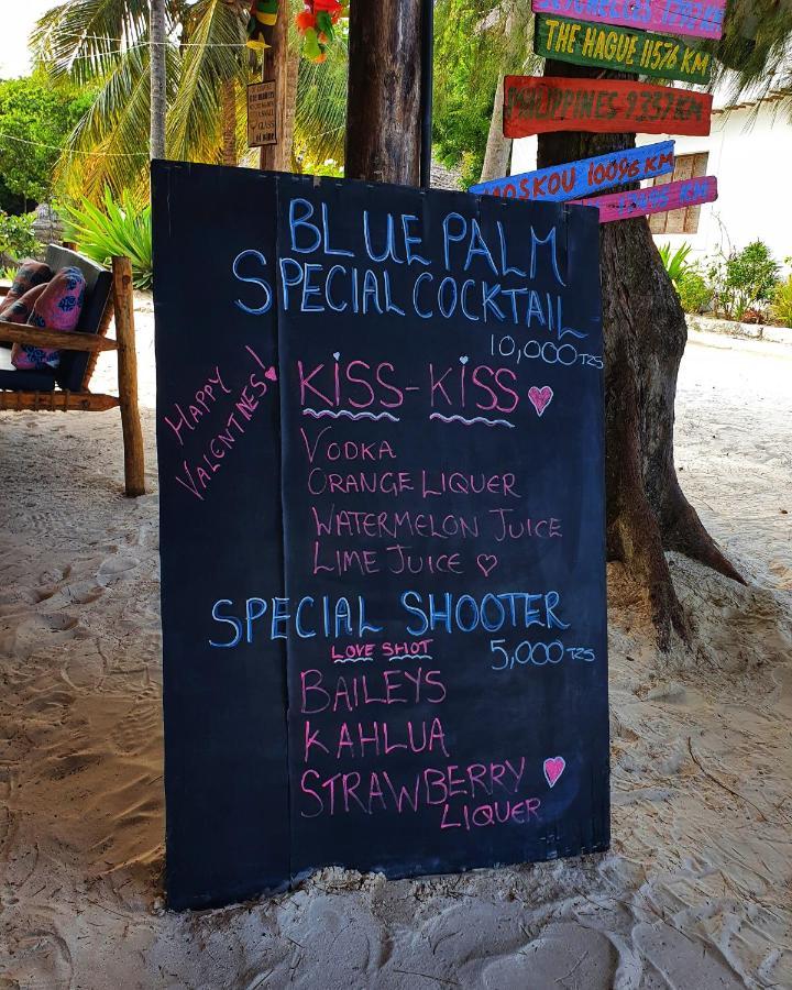 Blue Palm Zanzibar Acomodação com café da manhã Bwejuu Exterior foto